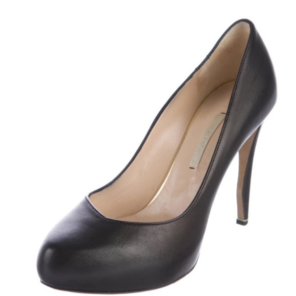 NICHOLAS KIRKWOOD Leather Platform Pumps Size: 8.5 - Picture 2 of 5